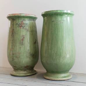 A Pair of French Terrecotta Pots 